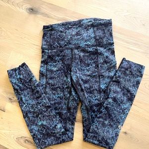 Lululemon fast and free 7/8 leggings